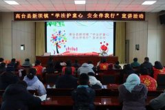 高台县新坝镇组织开展了
