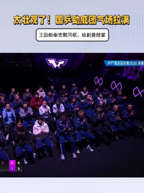 国乒助威团助阵温瑞博晋级决赛 张本智和赛后反