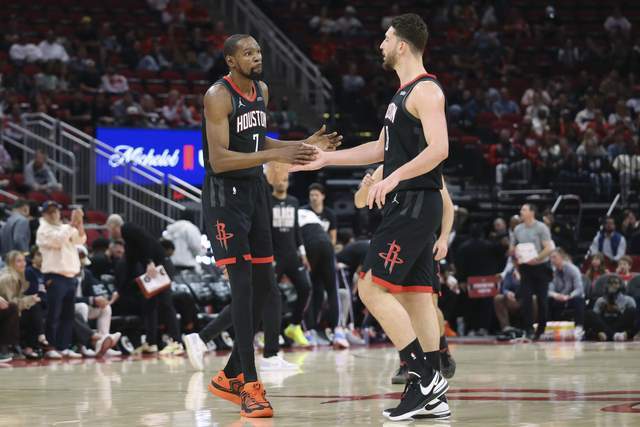 火箭队锁定西部第五季后赛对阵湖人悬念待解