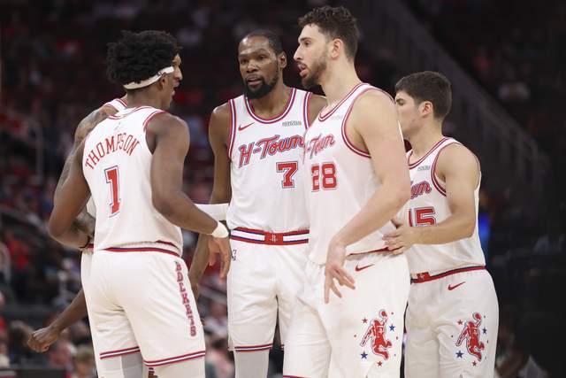 火箭队锁定西部第五季后赛对阵湖人悬念待解